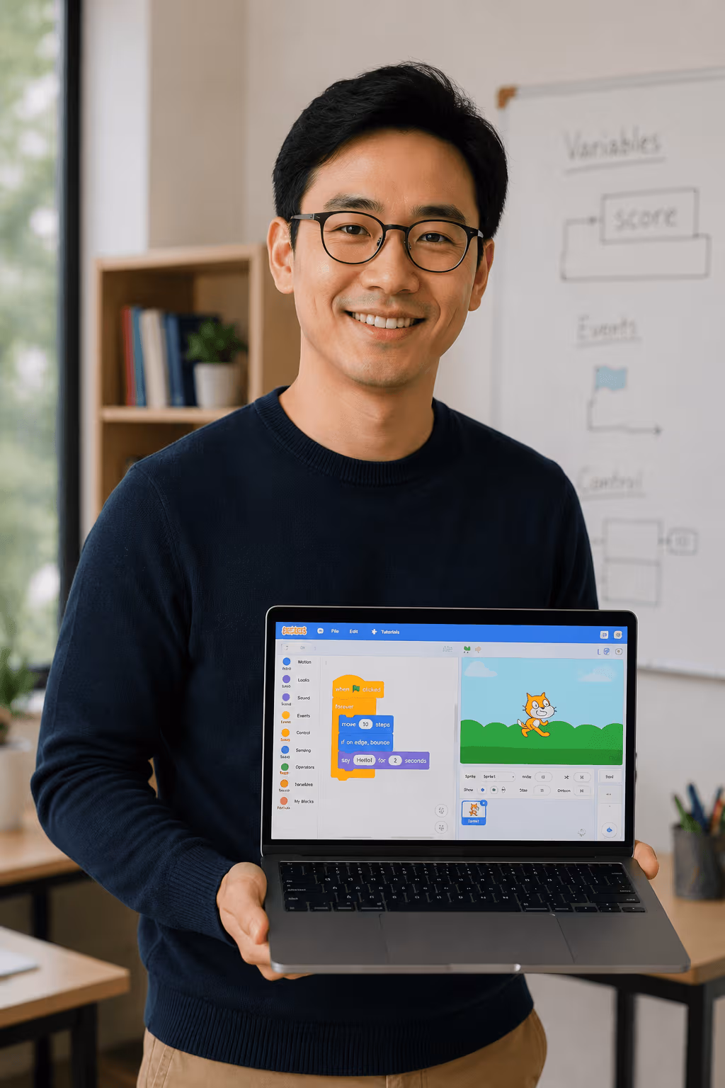 Representative Tasker — Coding for kids · Scratch & Python